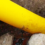 Installation of drain pipe lining